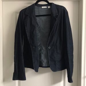 Halogen Denim Blazer in Large